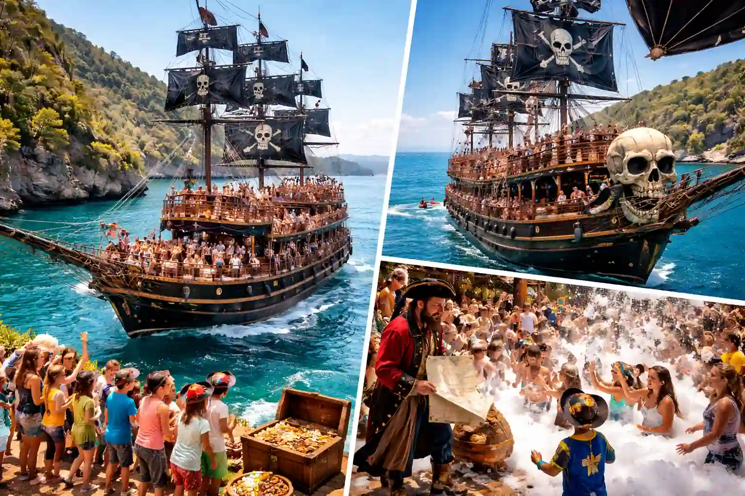 Пиратская яхта